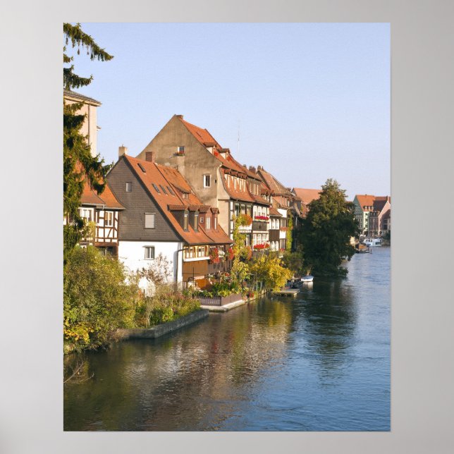 Klein Venedig und Regnitz Poster (Vorne)