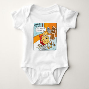 "Klein von oben" Baby Strampler