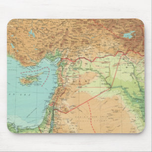 Kleinasien, Syrien und Mesopotamien Mousepad