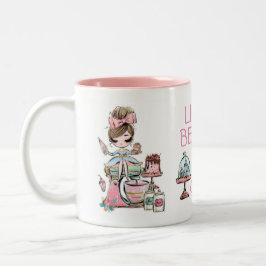 Kleinbäckerei, Kuchen Zweifarbige Tasse