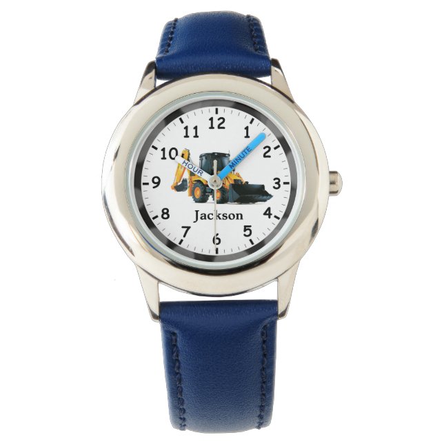 Kleinbaumaschinen Armbanduhr (Vorderseite)