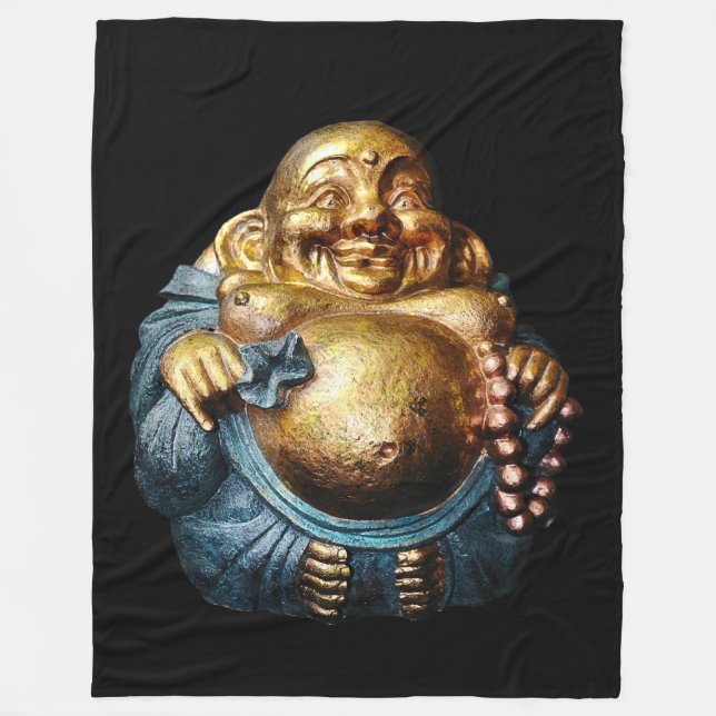 KLEINBUDDAH FLEECEDECKE (Vorderseite)