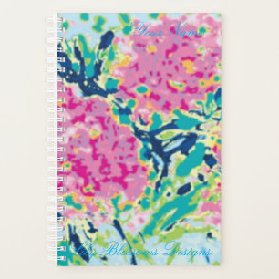 Kleine (14 cm x 21,6 cm) Blume Planer