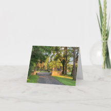 Kleine, 4" x 5,6" geklappte Grußkarte