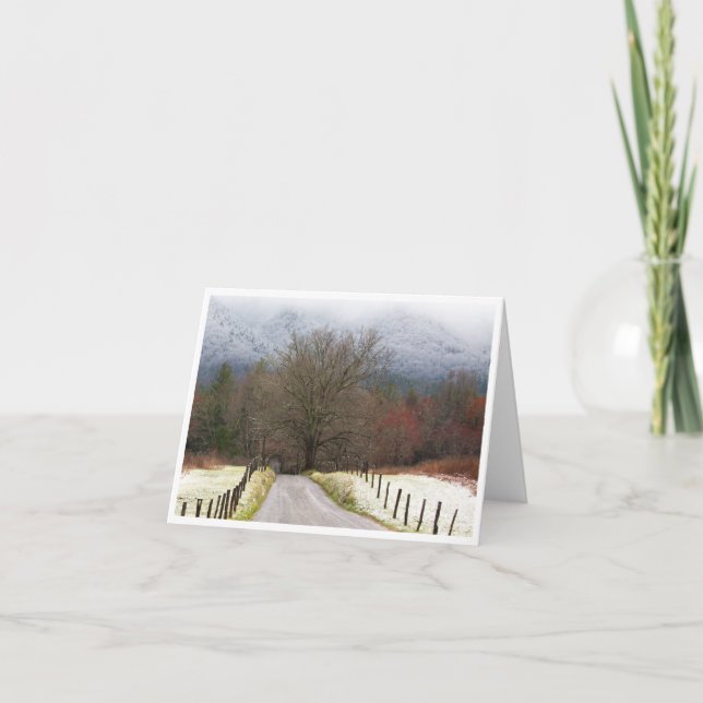 Kleine, 4" x 5,6" geklappte Note Card (Vorderseite)