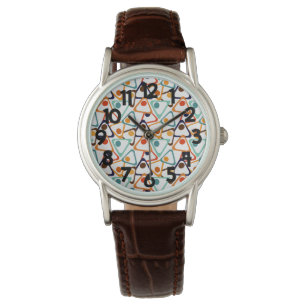 Kleine 70er-Dreiecke Armbanduhr