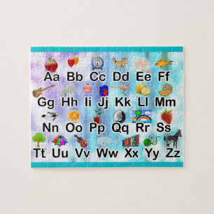 Kleine ABC Alphabet Illustration Familien Kinder