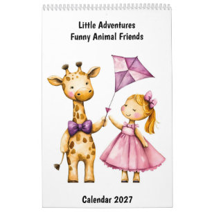 Kleine Abenteuer – Lustiger Tierfreunde-Kalender Kalender