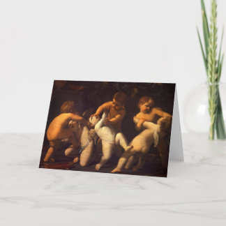 Kleine Angels Grußkarte Karte