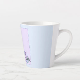 Kleine Aqua-Rose Milchtasse