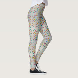 Kleine Aquarell-Herzen Leggings