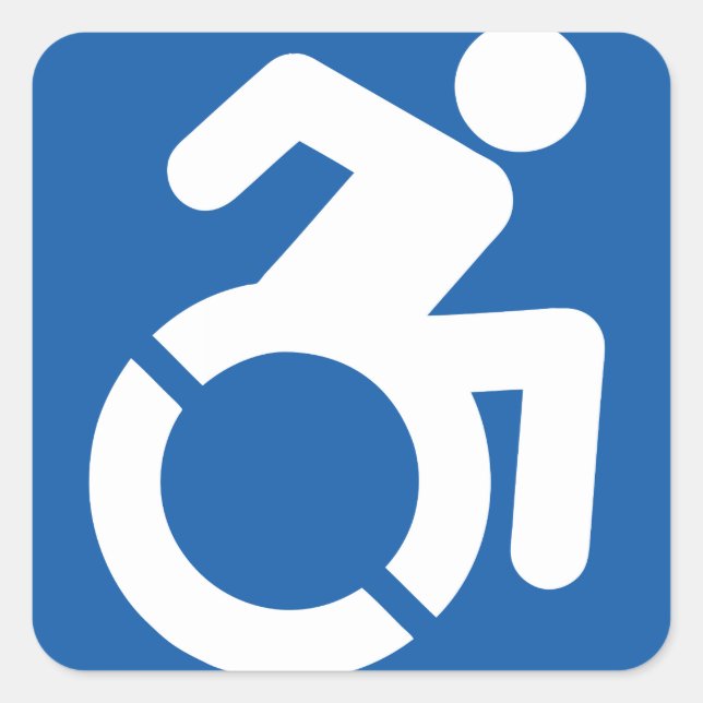 Kleine Aufkleber für das Symbol zugänglich (Vorderseite)