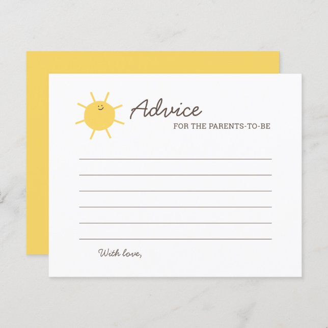 Kleine Babyberatung für die Eltern (Vorne/Hinten)