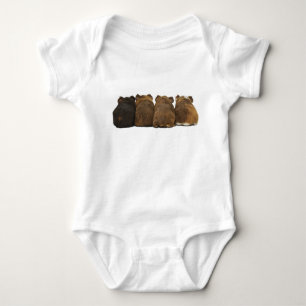 Kleine Babymeerschweinchen-Hintern Baby Strampler