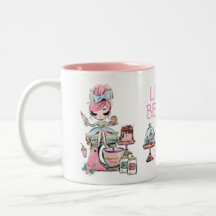 Kleine Bäckerei, Cupcakes Zweifarbige Tasse