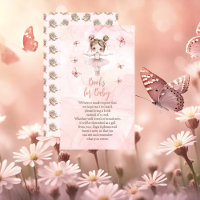 Kleine Ballerina Pink Babyduschbücher für Baby