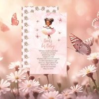 Kleine Ballerina Pink Babyduschbücher für Baby