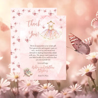 Kleine Ballerina Pink Girl Babydusche