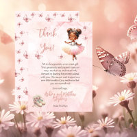 Kleine Ballerina Pink Girl Babydusche