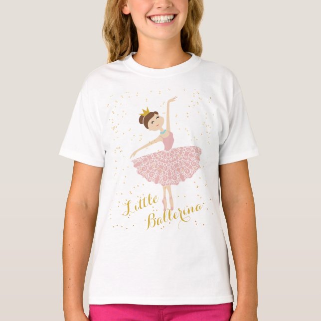 kleine Ballerina T-Shirt (Vorderseite)