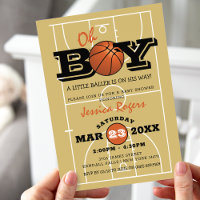 Kleine Basketball-Baby-Party für Jungen