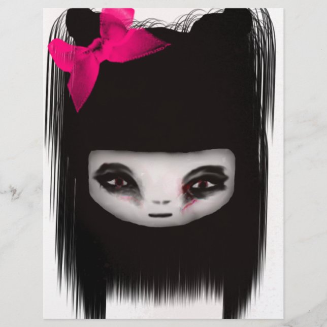 Kleine Beängstigende Puppe (Vorderseite)