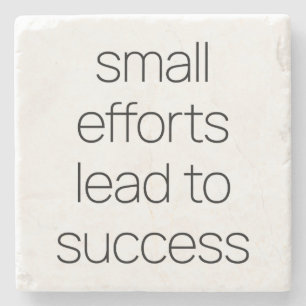 Kleine Bemühungen Marmorstein Untersetzer