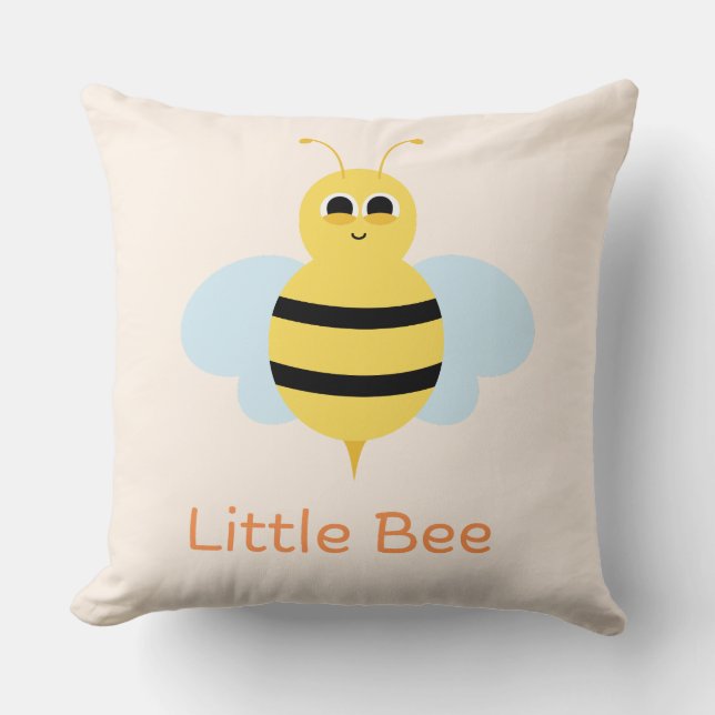 Kleine Bienenwurzel Kissen (Vorderseite)