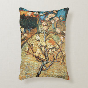 Kleine Birnbaum in Blüte von Vincent van Gogh Dekokissen