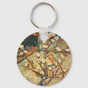 Kleine Birnbaumblüte von Vincent van Gogh Schlüsselanhänger