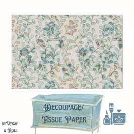 Kleine Blätter Seidenpapier