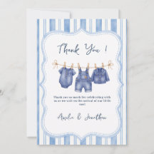 Kleine blaue Jeans sind auf dem Weg, Denim-Baby-Pa