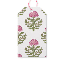 Kleine Blockdruck-Chrysantheme, rosa Blüte