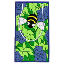 Kleine Blueberry-Geschenktasche