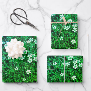 Kleine Blume Geschenkpapier Set
