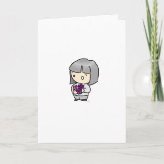 Kleine Blume Karte