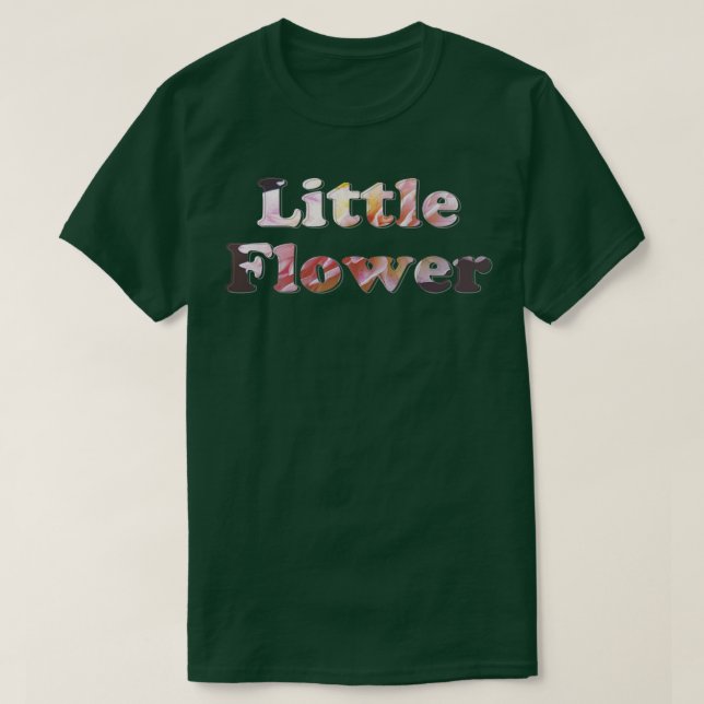 Kleine Blume T-Shirt (Design vorne)