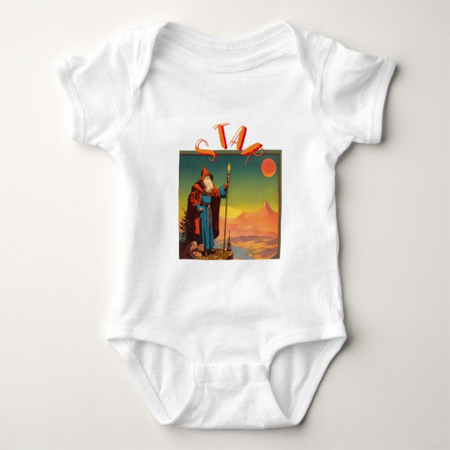 Kleine Blüten Baby Strampler (Vorderseite)