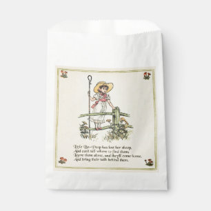 Kleine Bo-Peep: Klassiker Kate Greenaway Nursery Geschenktütchen