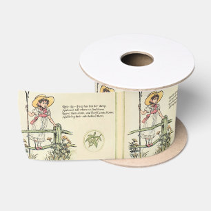 Kleine Bo-Peep: Klassiker Kate Greenaway Nursery Satinband