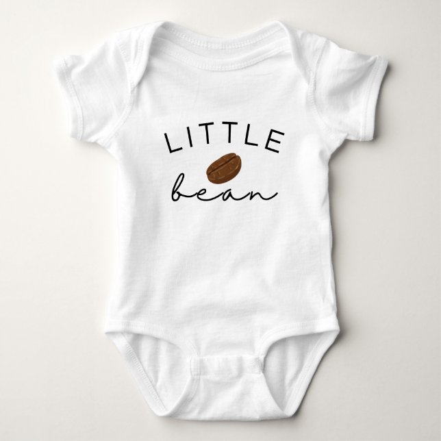 Kleine Bohne Baby Strampler (Vorderseite)