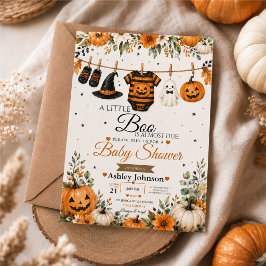 Kleine Boo Baby Shower Einladung