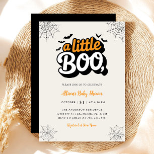 Kleine Boo Baby Shower Einladung