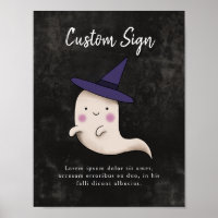 Kleine Boo Girl Ghost Baby Dusche Benutzerdefinier