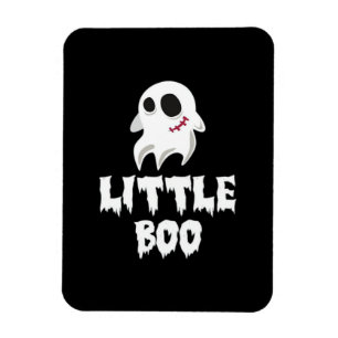 Kleine Boo in Halloween Cooles Grafikdesign Magnet