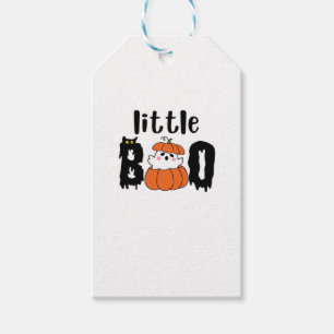 Kleine Boo Niedliche Halloween-Kürbis-Katze im Vin Geschenkanhänger