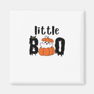 Kleine Boo Niedliche Halloween-Kürbis-Katze im Vin Magnet