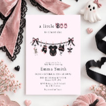 Kleine Boo Rosa und Schwarze Wäscheleine Baby Show