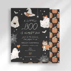 Kleine Boo-Vorbereitung-Geister-Baby-Party Einladung