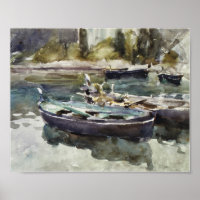 Kleine Boote (1913) von John Singer Sargent